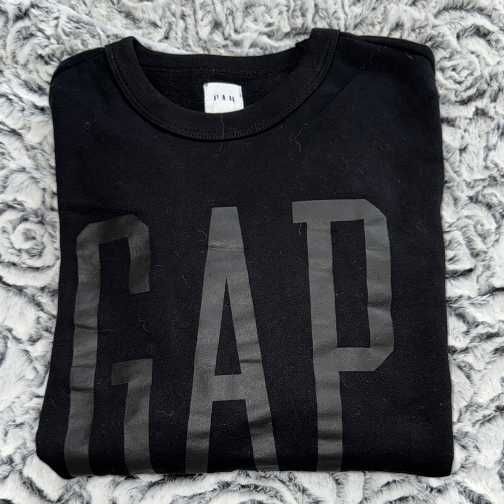GAP Black Logo Sweatshirt